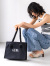 ファッション,通販,GYDA,ジェイダ,トートバッグ,キャンバス,ショッパー風,ロープハンドル,ブラック,GY-B191,CANVAS,BUNNY,ロゴ