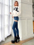 GYDA,ジェイダ,デニム,パンツ,ミドルウエストSIDE,RIPPED,スキニー,デニムパンツ,伸縮,ストレッチ,072442470701,072512470701