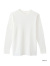 Hanes,ヘインズ,Tシャツ,サーマル,長袖,綿,100%,無地,パックT,ワッフル,USAコットン,米綿,バインダーネック,HM4-Y203