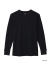 Hanes,ヘインズ,Tシャツ,サーマル,長袖,綿,100%,無地,パックT,ワッフル,USAコットン,米綿,バインダーネック,HM4-Y203