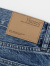 Hanes,ヘインズ,パンツ,デニム,ジーンズ,ワイド,ゆったり,薄手,ライトオンス,綿,100%,ワイド,フィット,5ポケット,66540,HLKD101