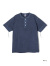 Healthknit,ヘルスニット,ヘンリーネック,Tシャツ,メンズ,レディース,半袖,無地,ピグメント,シンプル,10060