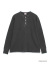Healthknit,ヘルスニット,サーマル,キング,長袖,無地,ピグメント,ヘンリーネック,52020,Thermal,King,Waffle