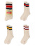 ファッション,通販,Healthknit,ヘルスニット,靴下,無地,3本ライン,シンカークラシック,3Pソックス,配色,3本,ライン,クルー,ソックス,191