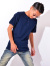 Hanes,ヘインズ,Tシャツ,半袖,BEEFY,ビーフィー,T,メンズ,レディース,ヘンリーネック,リブ,ブランド,無地,シンプル,HM1-T103
