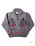 HOUSTON,ヒューストン,カウチン,ニット,セーター,メンズ,レディース,COWICHAN,SWEATER,WOLF,ウルフ,オオカミ,22235