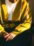 HUF,ハフ,カーディガン,レディース,メンズ,春,夏,黒,おしゃれ,かっこいい,有刺鉄線,BARBED,WIRE,CARDIGAN,KN00481