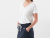 ヘインズ,Hanes,Tシャツ,ジャパンフィット,レディース,半袖,無地,白,ホワイト,Japan,Fit,Vネック,綿100%,2枚セット,パックT,HW5115
