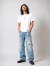 LEVIS,リーバイス,ダメージ,ダブルニー,デニム,パンツ,ジーンズ,ルーズ,ワイド,ペンキ加工,BIG,E,LEVI'S,568,A7367,0020