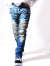mnml,ミニマル,デニム,デニムパンツ,メンズ,レディース,スリム,M14,STRETCH,DENIM,スキニー,バイカー,17ML-AW189D,M2017-D189-BLU