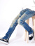 mnml,ミニマル,デニム,デニムパンツ,メンズ,レディース,スリム,M14,STRETCH,DENIM,スキニー,バイカー,17ML-AW189D,M2017-D189-BLU