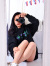 MEDM,Mr,Enjoy,Da,Money,ミスター,エンジョイ,ダ,マネー,Tシャツ,メンズ,レディース,長袖,ブランド,厚手,LOGO,SLEEVE,MEDM-202086-B