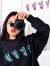 MEDM,Mr,Enjoy,Da,Money,ミスター,エンジョイ,ダ,マネー,Tシャツ,メンズ,レディース,長袖,ブランド,厚手,LOGO,SLEEVE,MEDM-202086-B