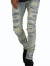mnml,ミニマル,スキニー,X165,PASLEY,STRETCH,DENIM,ペイズリー,ストレッチ,デニム,ダメージ加工,ブリーチ,23ML-SP222D