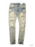 mnml,ミニマル,スキニー,X165,PASLEY,STRETCH,DENIM,ペイズリー,ストレッチ,デニム,ダメージ加工,ブリーチ,23ML-SP222D