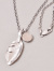 NORTH,WORKS,ノースワークス,フェザー,ネックレス,メンズ,レディース,コイン,シルバー,ターコイズ,MINI,FEATHER,N-615