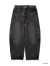 NEW,ERA,ニューエラ,デニムパンツ,綿,100%,バレルパンツ,バギー,ルーズ,テーパード,ウエストゴム,ドローコード,15129506,15129507