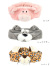 NICI,ニキ,ヘアバンド,洗顔,キャラクター,かわいい,ピッグ,シュナウザー,レパード,レディース,メンズ,NICI-2