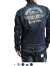 VANSON,バンソン,つなぎ,デニム,メンズ,レディース,かっこいい,おしゃれ,柄入り,フライングスター,STAR,WING,NVAO-301