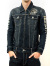VANSON,バンソン,つなぎ,デニム,メンズ,レディース,かっこいい,おしゃれ,柄入り,フライングスター,STAR,WING,NVAO-301