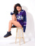 SUPPLIER,サプライヤー,ニット,レディース,メンズ,ゆったり,オーバーサイズ,セーター,ジップ,PANELLED,SCHOOL,LOGO,KNIT,パープル