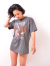 VANSON,バンソン,Tシャツ,メンズ,レディース,半袖,大きいサイズ,ブランド,プリント,イーグル,国旗,フレイム,ピグメント加工,NVST-2315