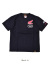 VANSON,HONDA,バンソン,ホンダ,Tシャツ,メンズ,レディ―ス,半袖,大きいサイズ,ホンダレーシング,HRC,ボーン刺繍,ボーン,骨,HRV-2402