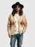 PENDLETON,ペンドルトン,カーディガン,ウール,100%,ハーディング柄,ゆったり,オーバーサイズ,Harding,5575-2001,アイボリー,ブラック