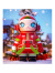 POP,MART,MEGA,コレクション,1000%,SPACE,MOLLY,CHRISTMAS,ポップマート,スペースモリー,クリスマス,70cm,PVC&ABS製,塗装済み完成品