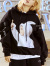 ACME',DE,LA,VIE,ADLV,アクメドラビ,パーカー,レディース,メンズ,ユニセックス,おしゃれ,BABY,FACE,HOODIE,BLACK,RABBIT,RABBIT-5-HD-BK