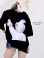 ACME',DE,LA,VIE,ADLV,アクメドラビ,Tシャツ,レディース,メンズ,ユニセックス,半袖,綿100%,大きいサイズ,RABBIT-SS-BK
