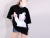ACME',DE,LA,VIE,ADLV,アクメドラビ,Tシャツ,レディース,メンズ,ユニセックス,半袖,綿100%,大きいサイズ,RABBIT-SS-BK