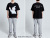 ACME',DE,LA,VIE,ADLV,アクメドラビ,Tシャツ,レディース,メンズ,ユニセックス,半袖,綿100%,大きいサイズ,RABBIT-SS-BK