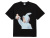 ACME',DE,LA,VIE,ADLV,アクメドラビ,Tシャツ,レディース,メンズ,ユニセックス,半袖,綿100%,大きいサイズ,RABBIT-SS-BK