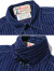 SUGAR,CANE,シュガーケーン,シャツ,長袖,FICTION,ROMANCE,8.5oz.,WABASH,STRIPE,WORK,SHIRT,ウォバッシュ,ストライプ,ネイビー,SC25551