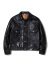 SUGAR,CANE,シュガーケーン,ジャケット,ホースレザー,2nd,ブランケット,茶芯,馬革,SC80681,BLACK,HORSEHIDE,LEATHER,JACKET,1953,MODEL