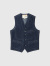 SUGAR,CANE,シュガーケーン,ベスト,メンズ,ワークベスト,デニムベスト,11oz.,BLUE,DENIM,WORK,VEST,インディゴ,SC15702