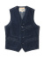 SUGAR,CANE,シュガーケーン,ベスト,メンズ,ワークベスト,デニムベスト,11oz.,BLUE,DENIM,WORK,VEST,インディゴ,SC15702