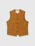 SUGAR,CANE,シュガーケーン,ベスト,メンズ,レディース,おしゃれ,綿,前開き,ユニセックス,13oz.,BROWN,DUCK,WORK,VEST,SC14375
