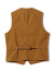 SUGAR,CANE,シュガーケーン,ベスト,メンズ,レディース,おしゃれ,綿,前開き,ユニセックス,13oz.,BROWN,DUCK,WORK,VEST,SC14375