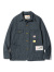 SUGAR,CANE,シュガーケーン,ジャケット,メンズ,レディース,おしゃれ,シンプル,9oz.,BLACK,COVERT,WORK,COAT,ブラック,コバート,SC15659