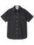 SUGAR,CANE,シュガーケーン,シャツ,半袖,FICTION,ROMANCE,BLACK,WABASH,STRIPE,WORK,SHIRT,ブラック,ウォバッシュ,日本製,東洋,SC36267