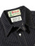 SUGAR,CANE,シュガーケーン,シャツ,半袖,FICTION,ROMANCE,BLACK,WABASH,STRIPE,WORK,SHIRT,ブラック,ウォバッシュ,日本製,東洋,SC36267