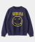 THRIFTY,LOOK,スリフティー,ルック,スウェット,トレーナー,NIRVANA,ニルヴァーナ,スマイリー,フェイス,裏起毛,TL26S101
