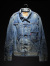 TMT,デニム,ジャケット,メンズ,大戦モデル,1st,HQ,DENIM,TRUCKER,JACKET,vintage,processing,Tバック,センターセパレート,TJKT9906