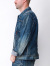 TMT,デニム,ジャケット,メンズ,大戦モデル,1st,HQ,DENIM,TRUCKER,JACKET,vintage,processing,Tバック,センターセパレート,TJKT9906