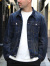 TMT,デニム,ジャケット,メンズ,3rd,タイプ,12oz,SOFT,DENIM,TRUCKER,JACKET,トラッカー,ジャケット,TJKS25SP01