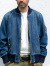 TMT,デニム,ジャケット,MA-1,中綿,ボンバージャケット,INDIGO,INDIGO,LIGHT,経年変化,加工,TJKF2502,MA-1,DENIM,JACKET