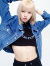 ACME',DE,LA,VIE,ADLV,アクメドラビ,LISA,Tシャツ,レディース,おしゃれ,ダンス,ショート丈,BLACKPINK,ブラックピンク,リサ,ADLV-10