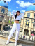 ACME',DE,LA,VIE,ADLV,アクメドラビ,LISA,スウェット,パーカー,パンツ,セットアップ,おしゃれ,ホワイト,ADLV-17-19
